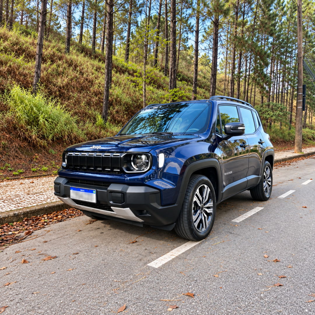 Testamos o novo Jeep Renegade: híbrido, moderno e potente