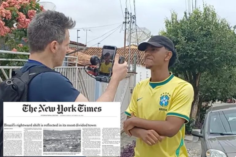 Polarização em Nanuque ganha página no NYT