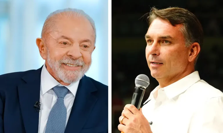 Datafolha: Flávio Bolsonaro tem 47% e Lula, 45% das intenções de voto