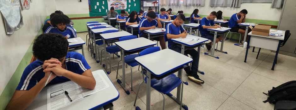 Simulado Enem MG 2025 em andamento!