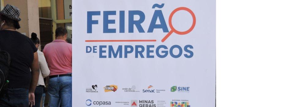 Governo de Minas promove Feirão de Empregos com 8 mil vagas