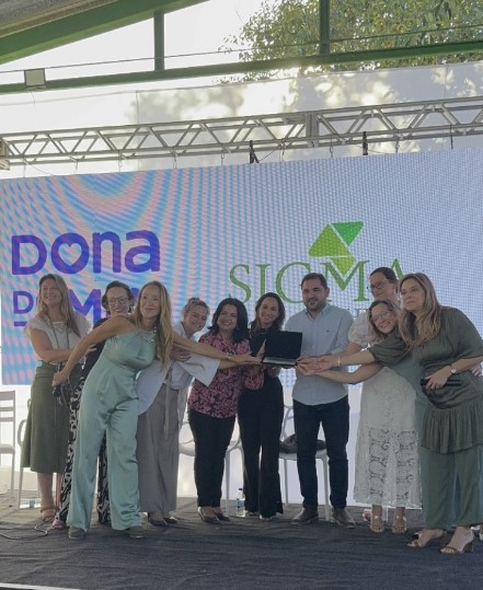 Sigma Lithium celebra sucesso do Dona de Mim