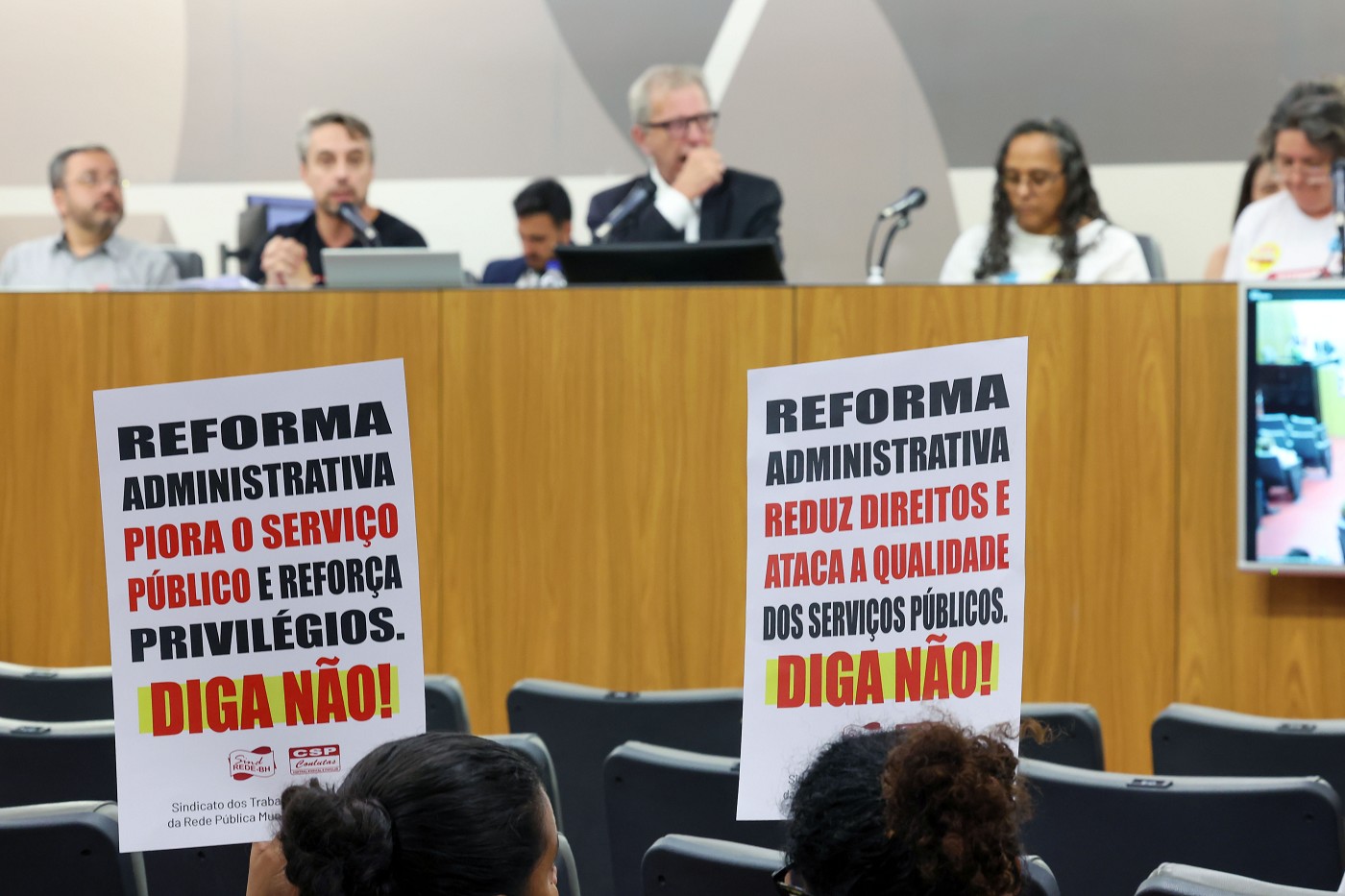 Sindicalistas criticam reforma administrativa durante reunião na ALMG