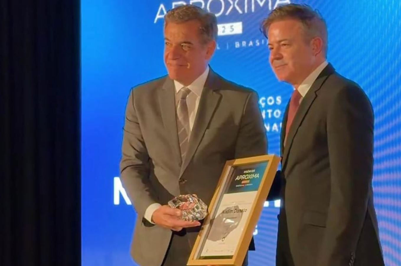 Nadim Donato, Presidente da Fecomércio MG, é premiado em Portugal