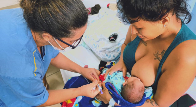 BH oferece nirsevimabe para bebês prematuros