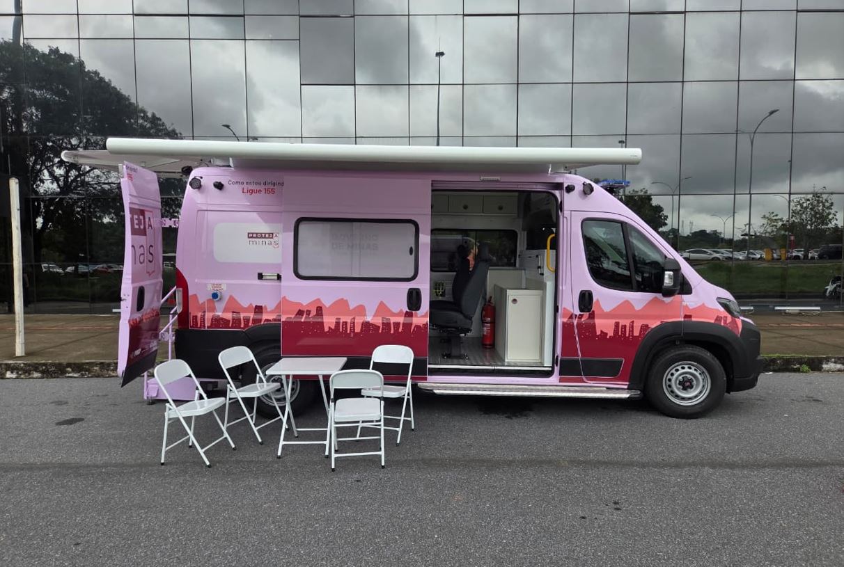 Governo de Minas lança unidade móvel para prevenção da violência contra mulheres