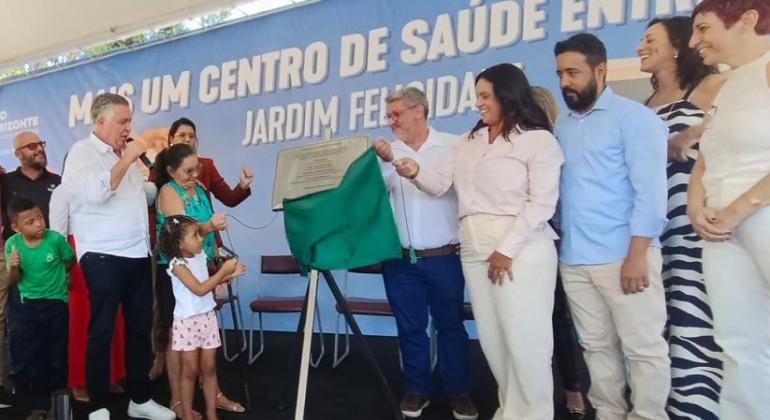 PBH entrega novo Centro de Saúde Jardim Felicidade para atender 9 mil moradores