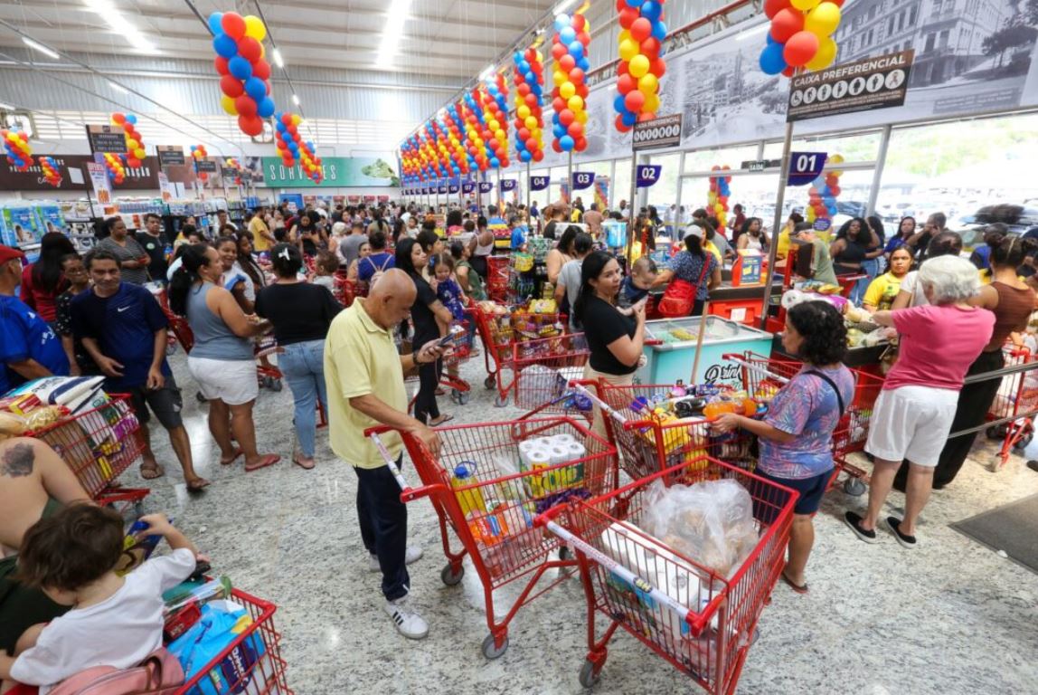 Consumo nos supermercados cresce em Minas