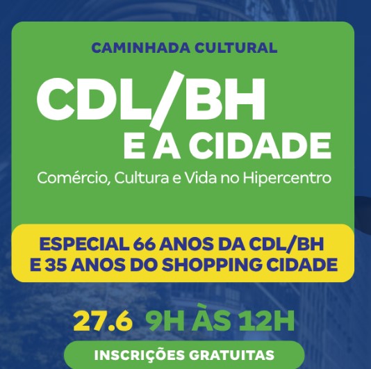 Caminhada cultural destaca história do comércio em BH