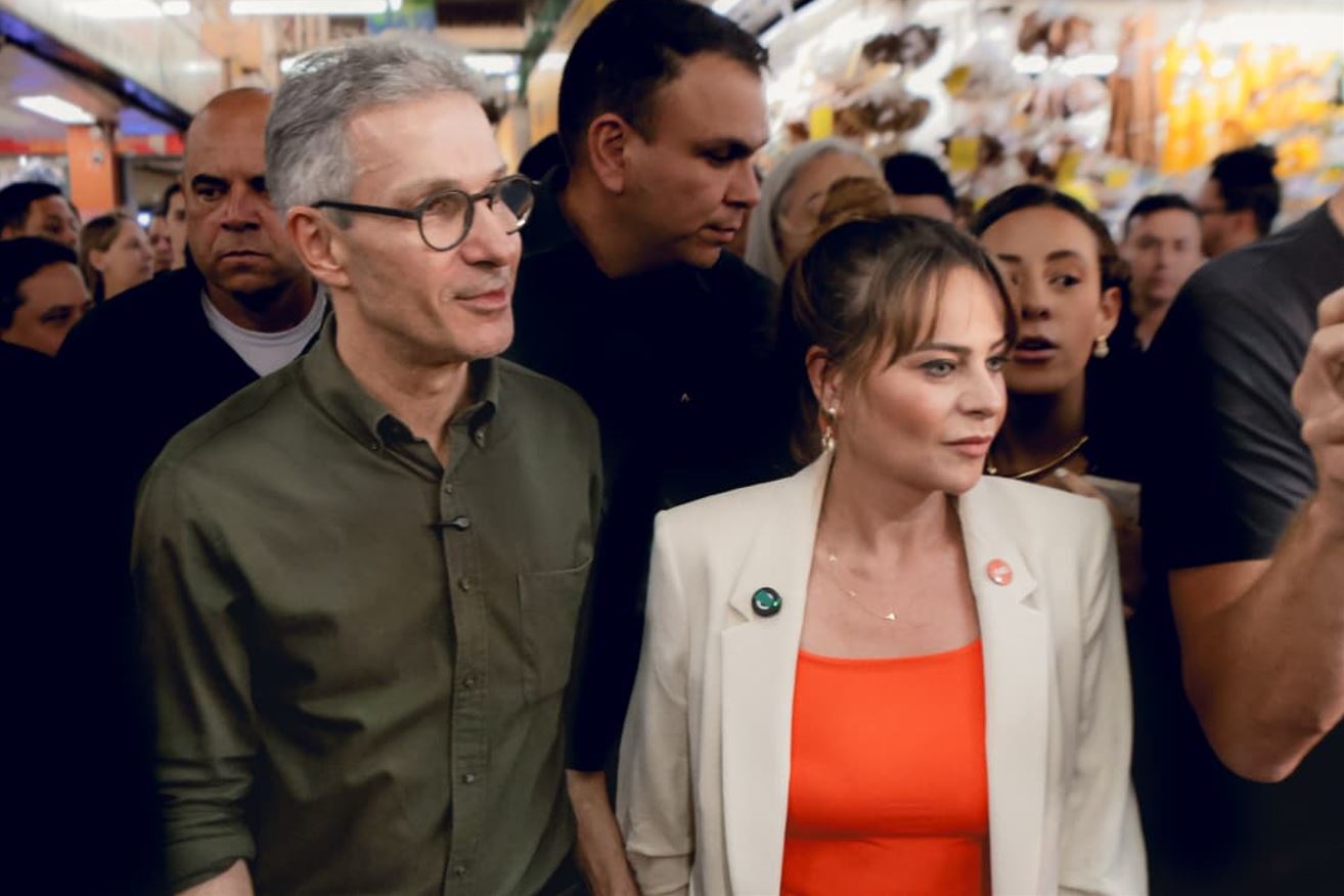 Ao lado de Zema, Bárbara Botega destaca negócios no Mercado Central